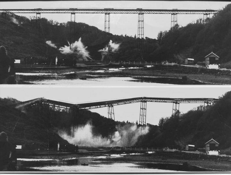 bridge-demolition Demolition of Penny Bridge